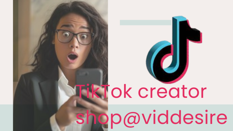 TikTok creator shop